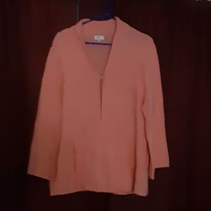 Melon Crown and Ivy cardigan sweater